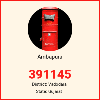 Ambapura pin code, district Vadodara in Gujarat