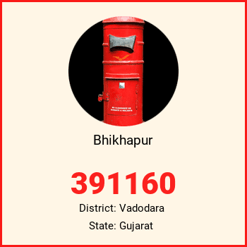 Bhikhapur pin code, district Vadodara in Gujarat