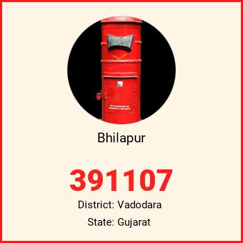 Bhilapur pin code, district Vadodara in Gujarat