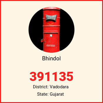 Bhindol pin code, district Vadodara in Gujarat