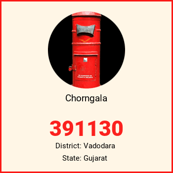 Chorngala pin code, district Vadodara in Gujarat