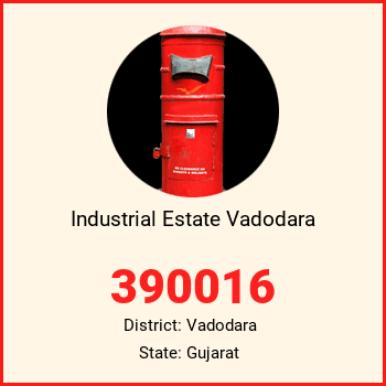 Industrial Estate Vadodara pin code, district Vadodara in Gujarat