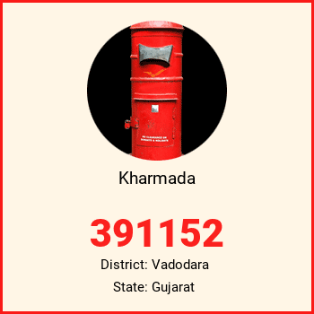 Kharmada pin code, district Vadodara in Gujarat