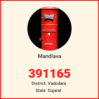 Mandlava pin code, district Vadodara in Gujarat