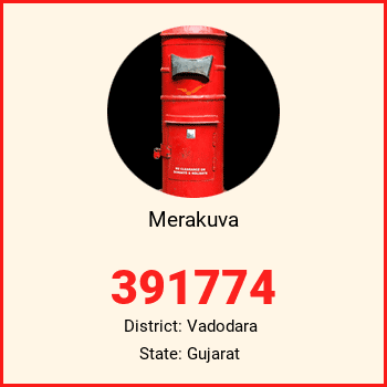 Merakuva pin code, district Vadodara in Gujarat