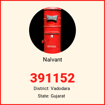 Nalvant pin code, district Vadodara in Gujarat