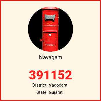 Navagam pin code, district Vadodara in Gujarat