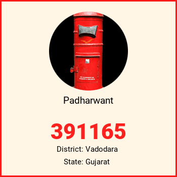 Padharwant pin code, district Vadodara in Gujarat