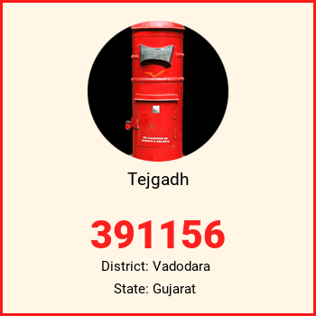 Tejgadh pin code, district Vadodara in Gujarat