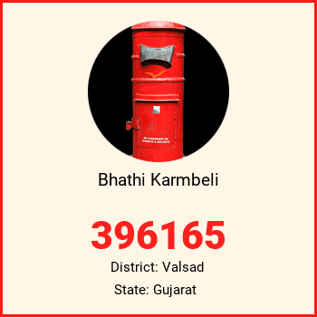 Bhathi Karmbeli pin code, district Valsad in Gujarat