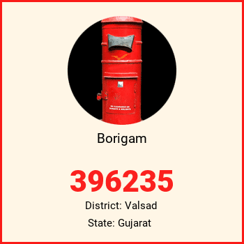Borigam pin code, district Valsad in Gujarat