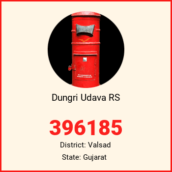 Dungri Udava RS pin code, district Valsad in Gujarat