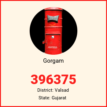 Gorgam pin code, district Valsad in Gujarat