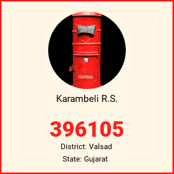 Karambeli R.S. pin code, district Valsad in Gujarat