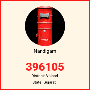 Nandigam pin code, district Valsad in Gujarat