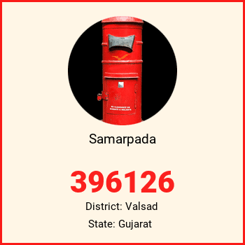 Samarpada pin code, district Valsad in Gujarat