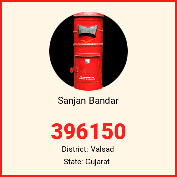 Sanjan Bandar pin code, district Valsad in Gujarat