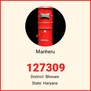 Manheru pin code, district Bhiwani in Haryana