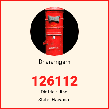 Dharamgarh pin code, district Jind in Haryana