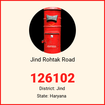 Jind Rohtak Road pin code, district Jind in Haryana
