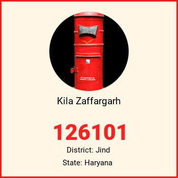 Kila Zaffargarh pin code, district Jind in Haryana