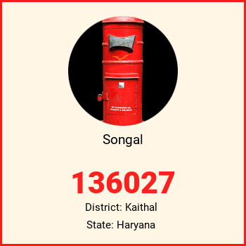 Songal pin code, district Kaithal in Haryana
