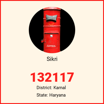 Sikri pin code, district Karnal in Haryana