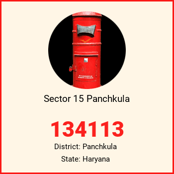 Sector 15 Panchkula pin code, district Panchkula in Haryana