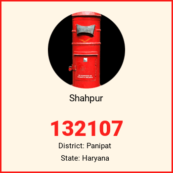 Shahpur pin code, district Panipat in Haryana