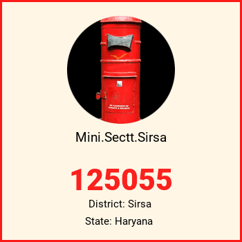 Mini.Sectt.Sirsa pin code, district Sirsa in Haryana
