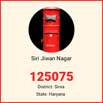 Siri Jiwan Nagar pin code, district Sirsa in Haryana