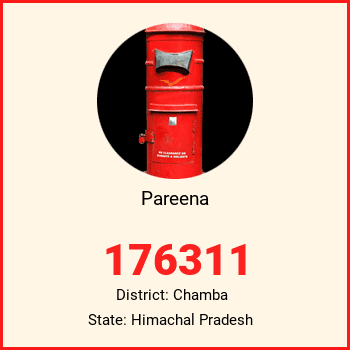 Pareena pin code, district Chamba in Himachal Pradesh