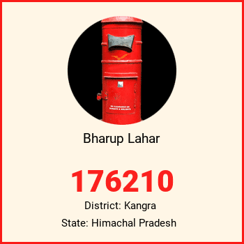 Bharup Lahar pin code, district Kangra in Himachal Pradesh