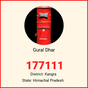 Gural Dhar pin code, district Kangra in Himachal Pradesh