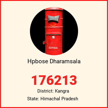 Hpbose Dharamsala pin code, district Kangra in Himachal Pradesh