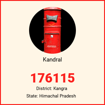 Kandral pin code, district Kangra in Himachal Pradesh