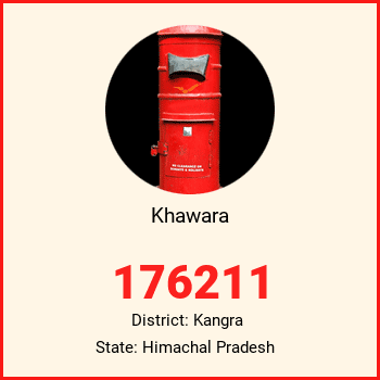 Khawara pin code, district Kangra in Himachal Pradesh