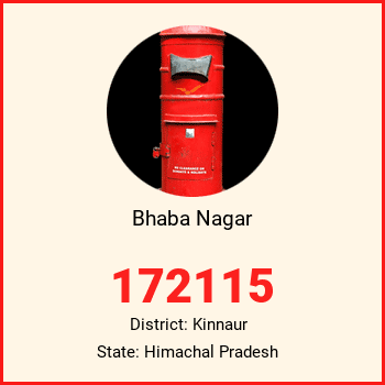 Bhaba Nagar pin code, district Kinnaur in Himachal Pradesh