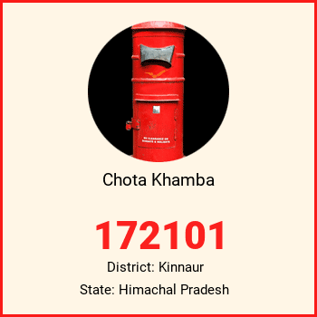 Chota Khamba pin code, district Kinnaur in Himachal Pradesh