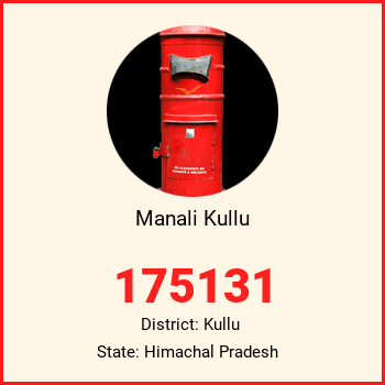 Manali Kullu pin code, district Kullu in Himachal Pradesh