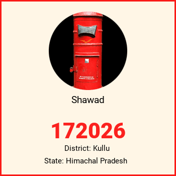 Shawad pin code, district Kullu in Himachal Pradesh