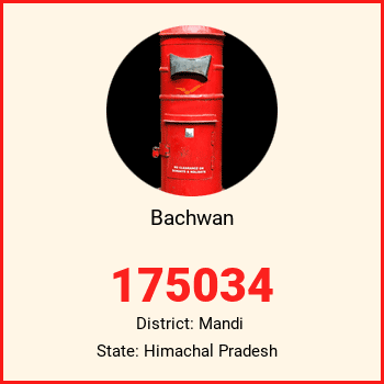 Bachwan pin code, district Mandi in Himachal Pradesh