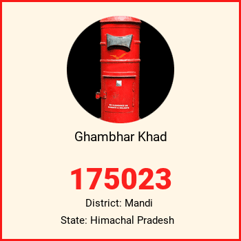 Ghambhar Khad pin code, district Mandi in Himachal Pradesh