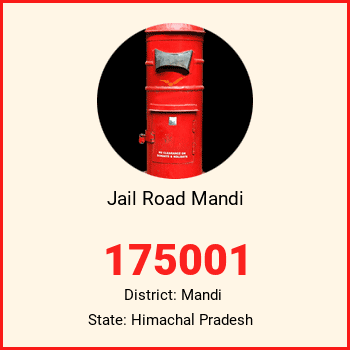 Jail Road Mandi pin code, district Mandi in Himachal Pradesh