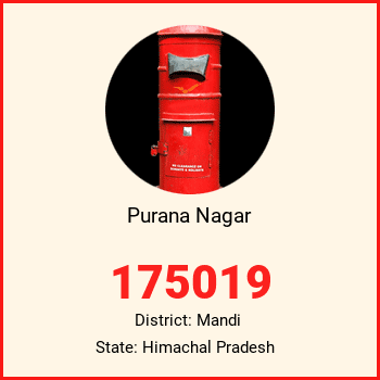 Purana Nagar pin code, district Mandi in Himachal Pradesh