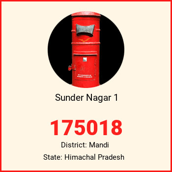 Sunder Nagar 1 pin code, district Mandi in Himachal Pradesh