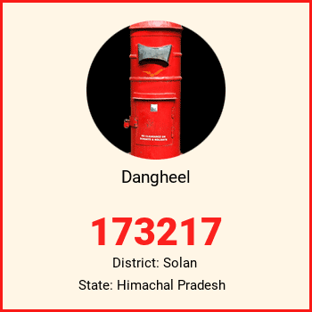 Dangheel pin code, district Solan in Himachal Pradesh