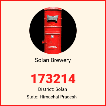 Solan Brewery pin code, district Solan in Himachal Pradesh