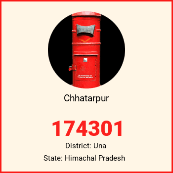 Chhatarpur pin code, district Una in Himachal Pradesh