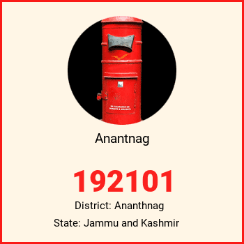 Anantnag pin code, district Ananthnag in Jammu and Kashmir